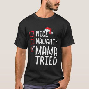 Camiseta Linda Mama Malvada Triu Lista de Natal 1