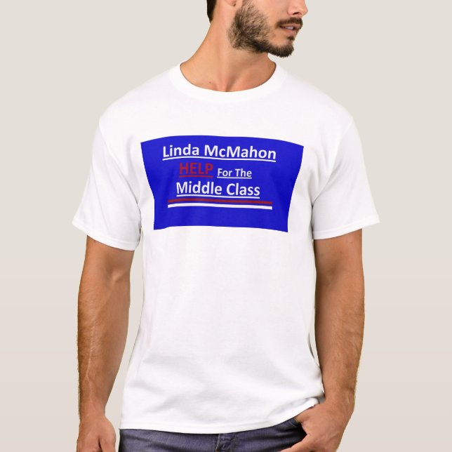 Camiseta Linda McMahon, Senado 2012 (Frente)