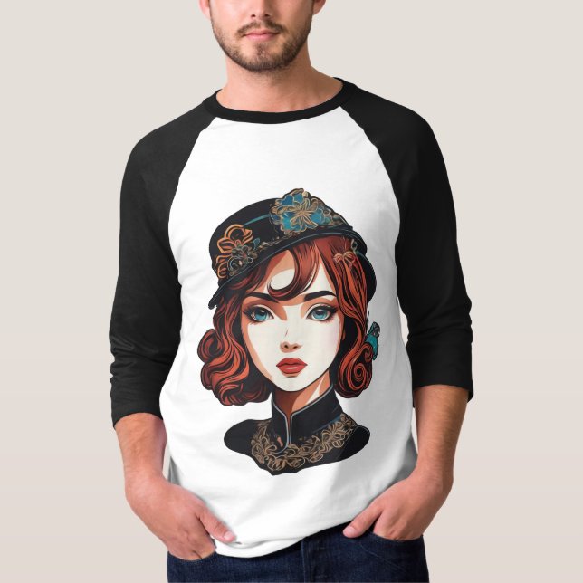Camiseta Linda Menina (Frente)