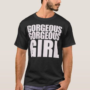 Camiseta Linda Menina Garganta BFF Memória Engraçada