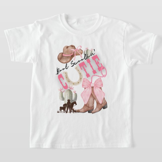 Camiseta Linda que Anda de Botas (Postura )