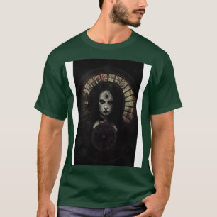 Camiseta Linda roda-de-tarô sinistra da Fortune 2