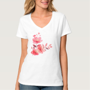 Camiseta Linda T-Shirt Pink Blossomo