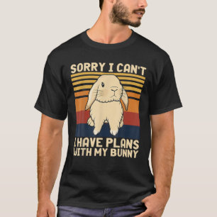 Camiseta Linda Vintage, desculpa não ter planos com meu irm