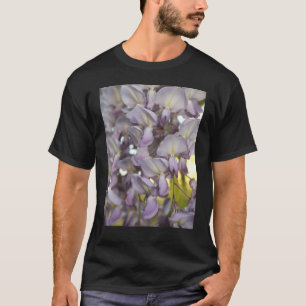 Camiseta Linda Wisteria Blooms Fecha Fotografia