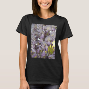 Camiseta Linda Wisteria Blooms Fecha Fotografia