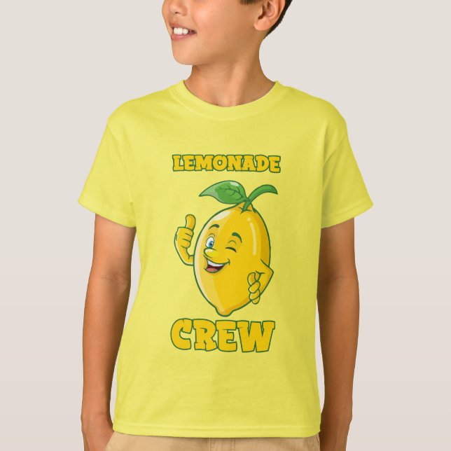 Camiseta lindinha limonada, equipe de arte (Frente)