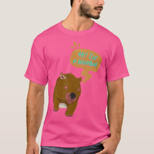 Camiseta Lindo Animal Australiano Animal do Zoológico do Se