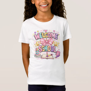 Camiseta Lindo Arco de Aquarela em Pastel para o Retorno às