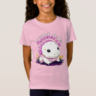 Camiseta Lindo Axolote Kawaii 