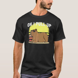 Camiseta Lindo Capivara Ok Eu Chego Capivara Meme