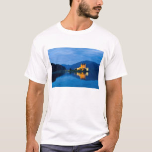 Camiseta Lindo Castelo Eileen Donan em Dornie Ocidental