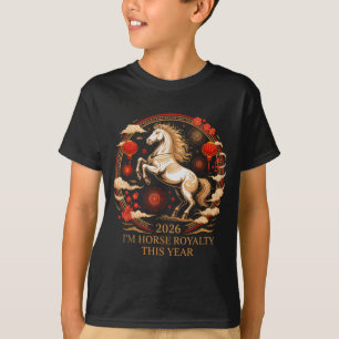 Camiseta Lindo Cavalo Realeza Zodíaco Senhora Sorte Equestr