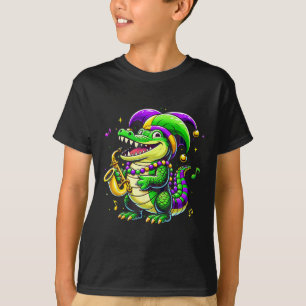 Camiseta Lindo Chapéu de Bufa de Jacaré de Carnaval de Mard