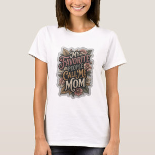 Camiseta Lindo Cinza MEUS PESSOAIS FAVORITOS ME CHAMAM DE M