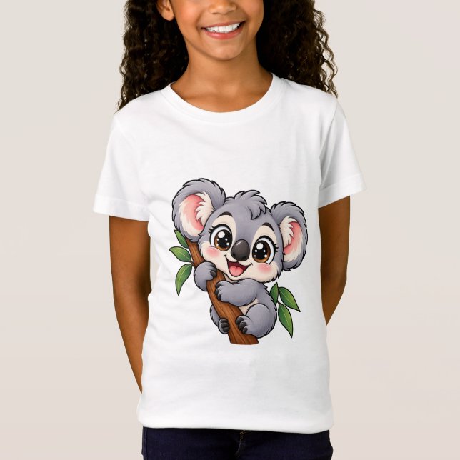 Camiseta Lindo Coala Peekaboo (Frente)