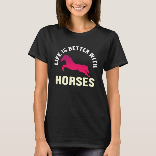Camiseta Lindo Com Cavalos Cavalgada (Frente)