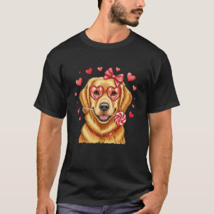 Camiseta Lindo Coração de Chocolate do Dia dos Namorados do