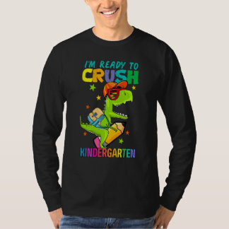 Camiseta Lindo De Volta à Escola Estou Pronto Para Dominar