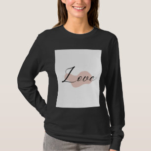 Camiseta Lindo design de amor