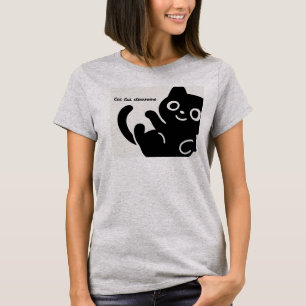 Camiseta Lindo design de gato para todo amante de gatos. 🐱
