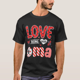 Camiseta Lindo Eu Amo Ser Chamado Oma Joaninha Feliz Dia Do