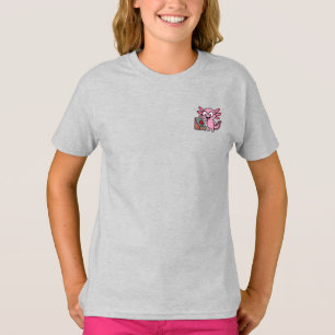 Camiseta Lindo Eu Perguntas Axolotl asteca Oh Não botão ver