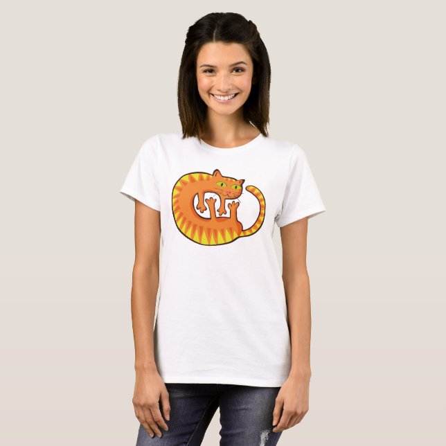 Camiseta Lindo Gato, gato, gatito (Frente Completa)
