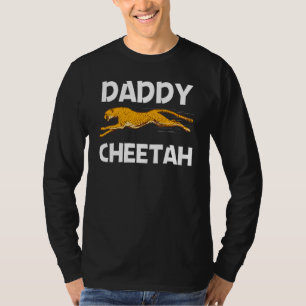 Camiseta Lindo Guepardo Para Pai Africano Safari Vida Selva