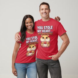 Camiseta Lindo Hamster do Dia dos Namorados – Roubou Meu Co