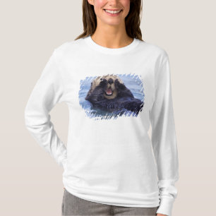 Camiseta Lindo Lontra Marinha   Alasca, EUA