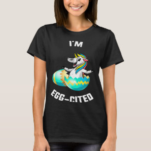 Camiseta Lindo Ovo de Páscoa M Unicórnio Citado