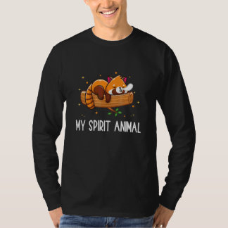 Camiseta Lindo Panda Vermelho Panda Vermelho Meu Animal Esp