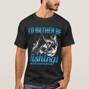 Camiseta Lindo para amante da pesca. Presente legal para pe