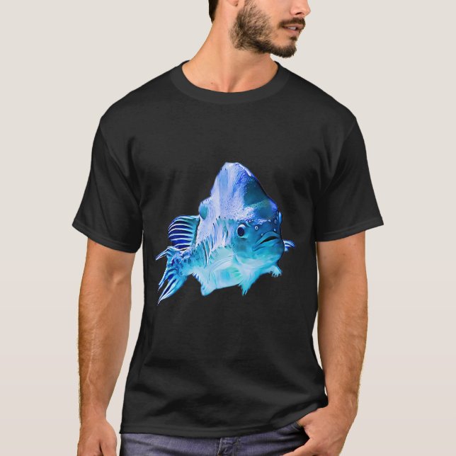 Camiseta Lindo Peixe Azul (Frente)