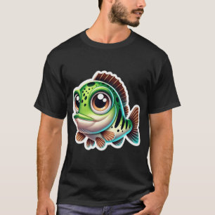 Camiseta Lindo Peixe-Bassê Manchado