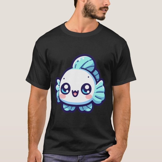 Camiseta Lindo Peixe Betta (Frente)