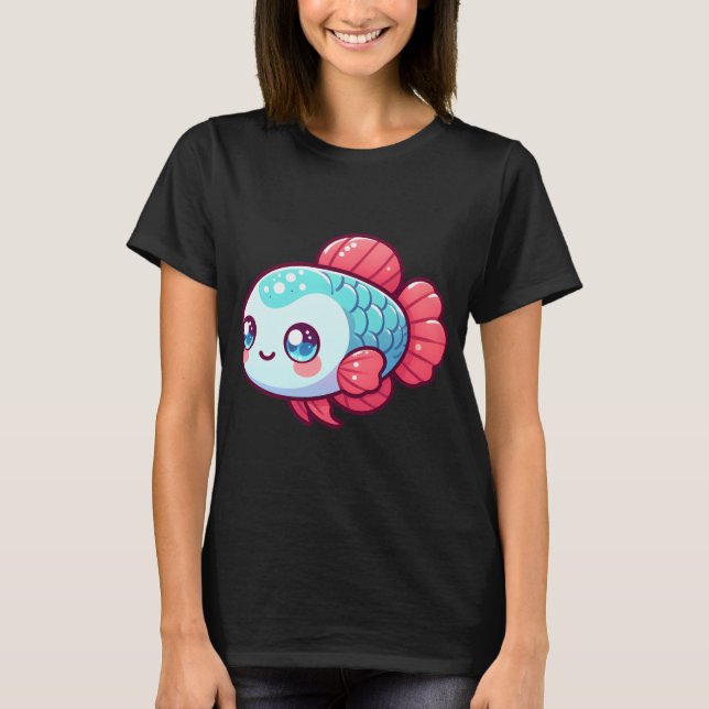 Camiseta Lindo Peixe Betta (Frente)