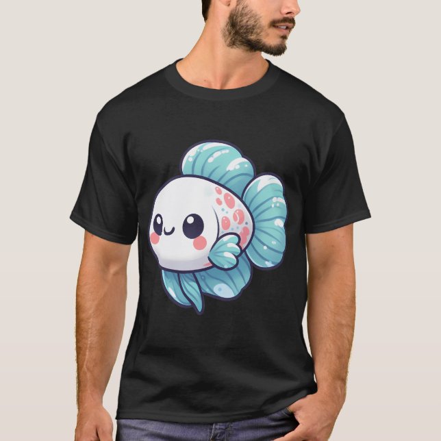 Camiseta Lindo Peixe Betta (Frente)