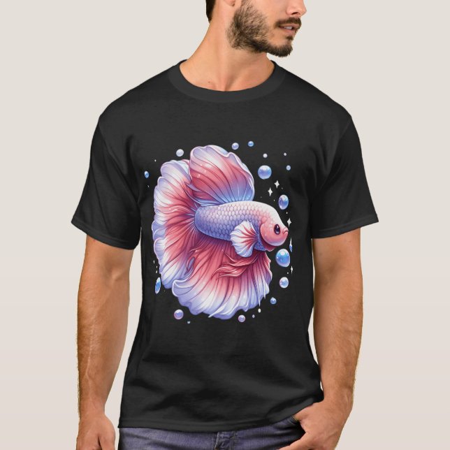Camiseta Lindo Peixe Betta (Frente)