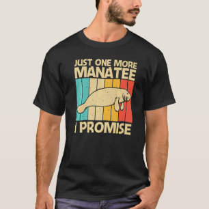 Camiseta Lindo peixe-boi para homens e mulheres vaca marinh