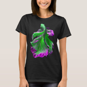 Camiseta Lindo peixe Guppy Guppies fancy tailandês lutador