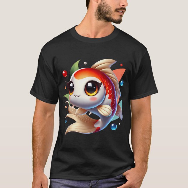 Camiseta Lindo Peixe Koi (Frente)