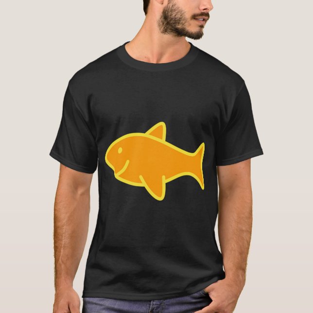 Camiseta Lindo Peixe Laranja (Frente)
