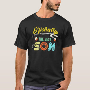 Camiseta Lindo Peixe Ofishally Trocadilho Melhor Menino Pes