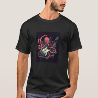 Camiseta Lindo polvo de roupa de guitarra elétrica de polvo