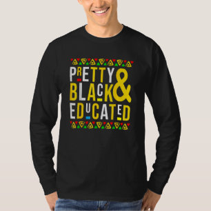Camiseta Lindo Preto E Educado Mês Da História Negra Funn