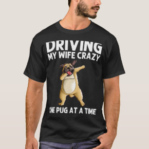 Camiseta Lindo Pug Para Homens Pai Pug Cão Dabbing Animal