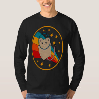 Camiseta Lindo Rato Argente Antigo Chique Pet Rato Retro I