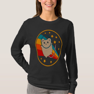 Camiseta Lindo Rato Argente Antigo Chique Retro Pet Rato I